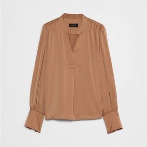 Banana Republic Tan Long Sleeve Top
